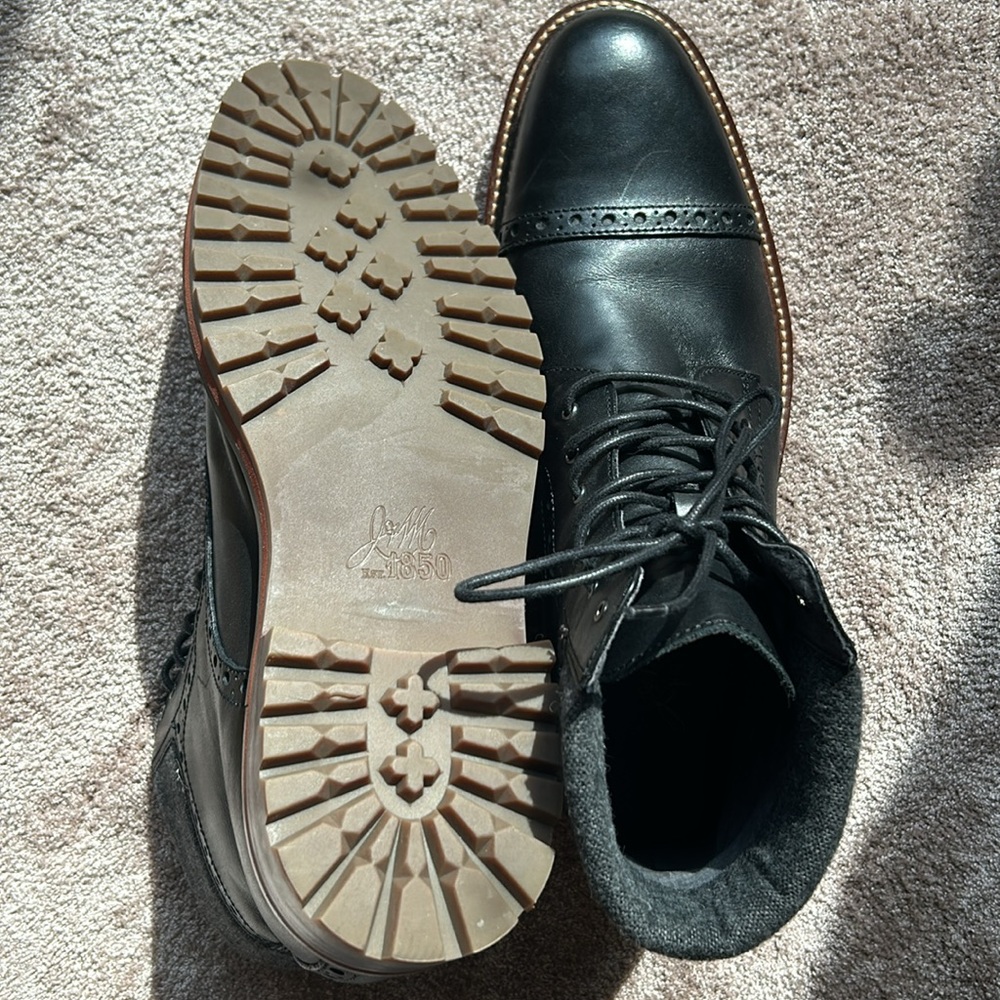 Men’s J&M high top leather shoe - Picture 3 of 6